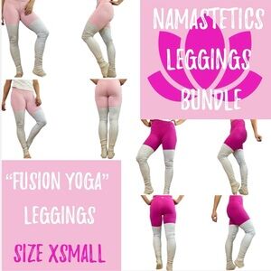 Fusion yoga leg warmer Leggings bundle